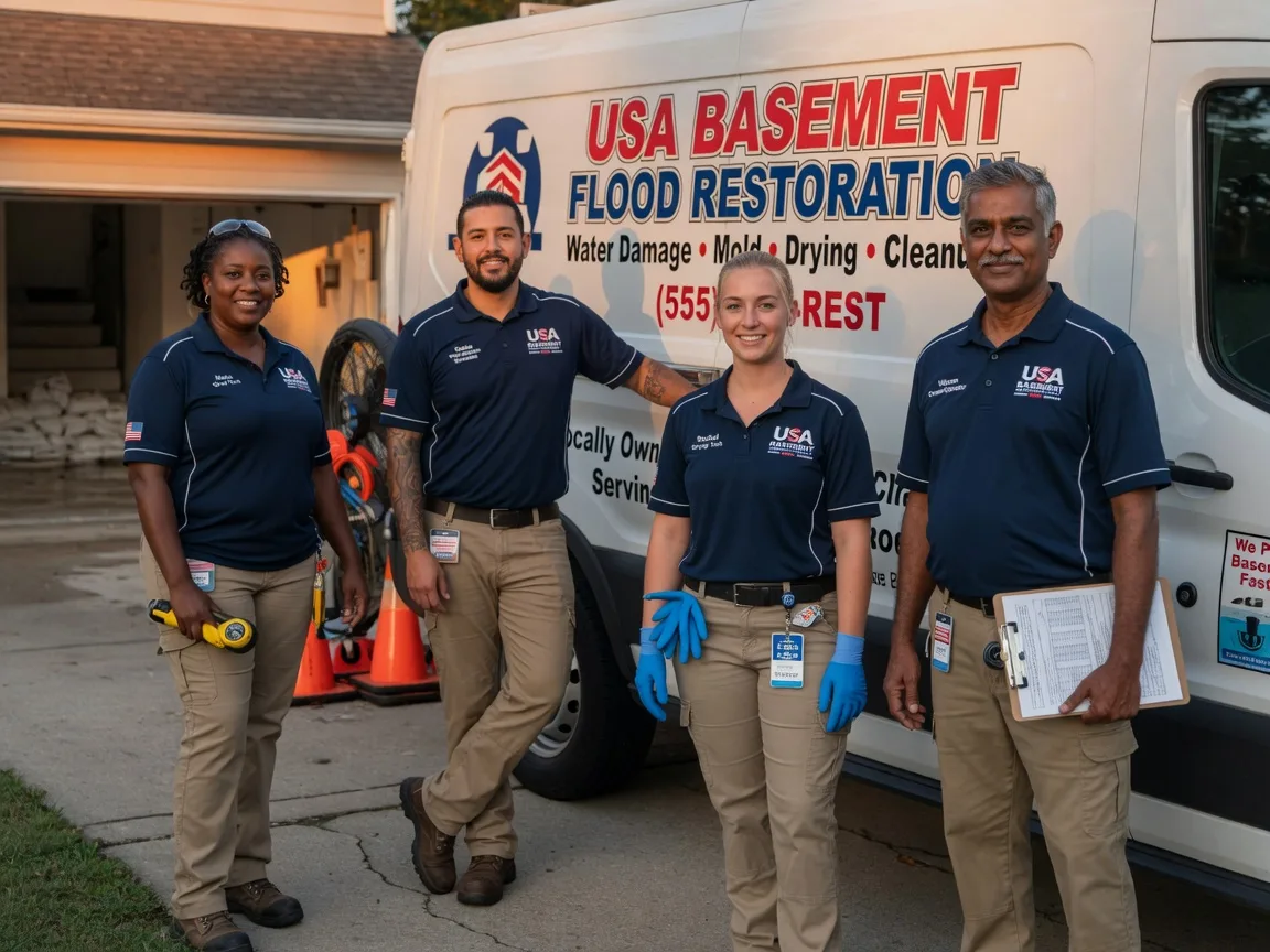 Basement Flood Cleanup company in Manning, ND